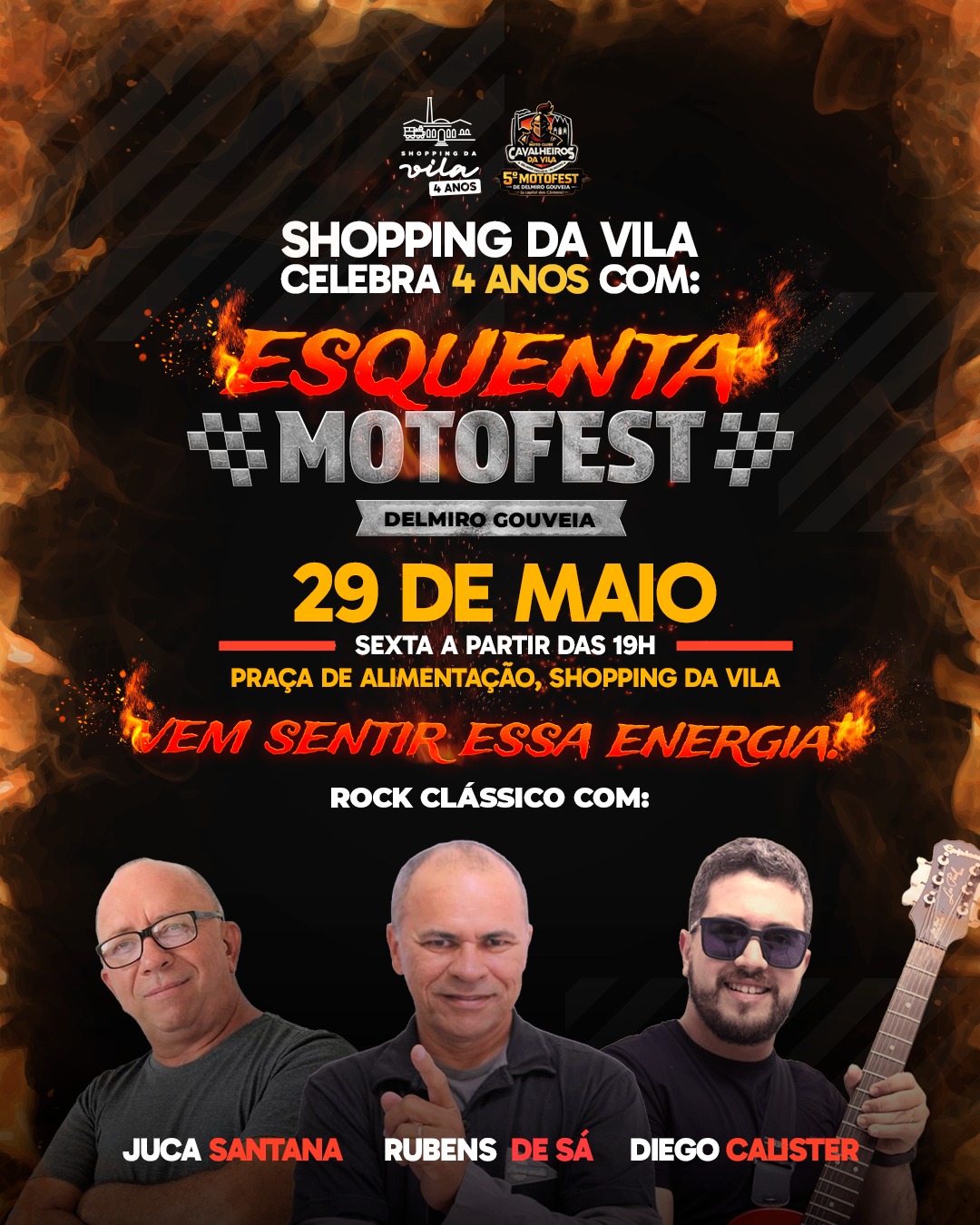 Esquenta Moto Fest - Vem sentir essa energia!